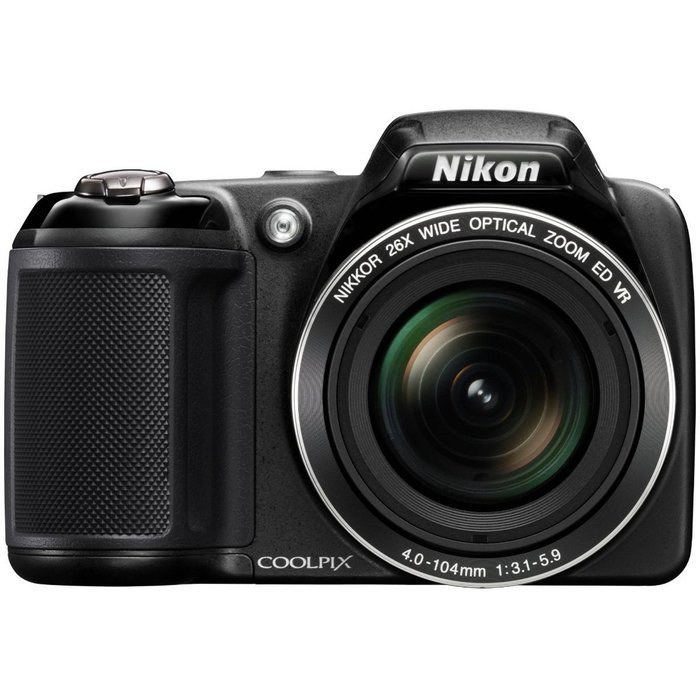 Nikon COOLPIX L320 16MP 720p HD Video Black Digital Camera (Certified Refurbished) N5
