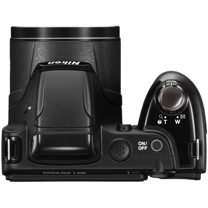 Nikon COOLPIX L320 16MP 720p HD Video Black Digital Camera (Certified Refurbished) N6