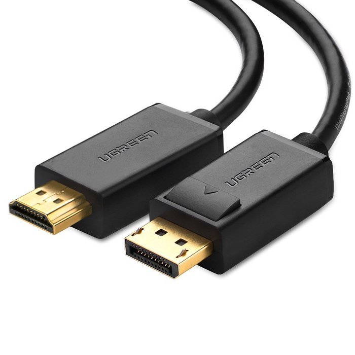 DP to HDMI, Ugreen Displayport DP Male to HDMI Male Audio and Video ...