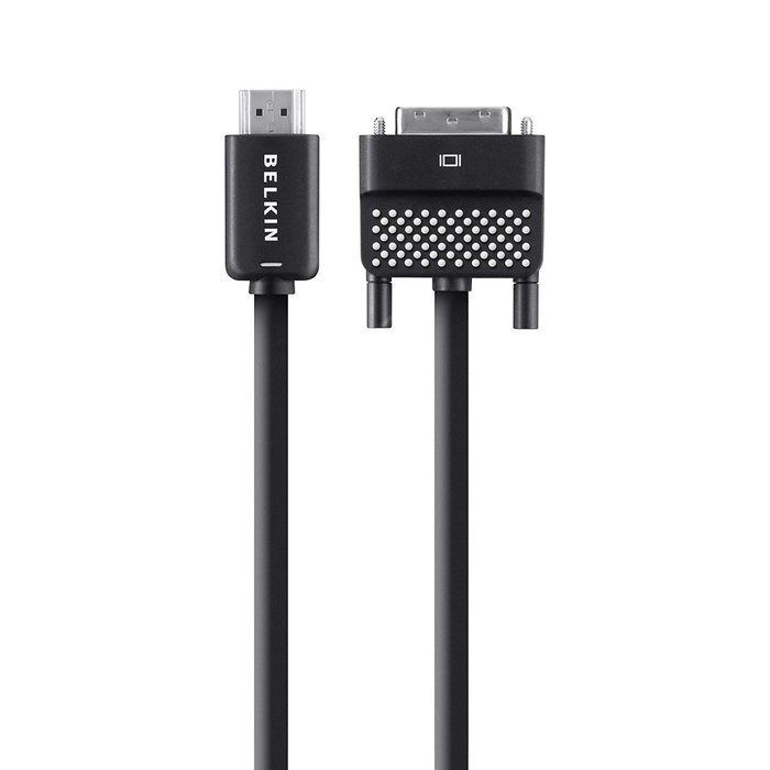 Belkin HDMI to DVI Cable, Supports HDMI 2.0 (12 Feet)