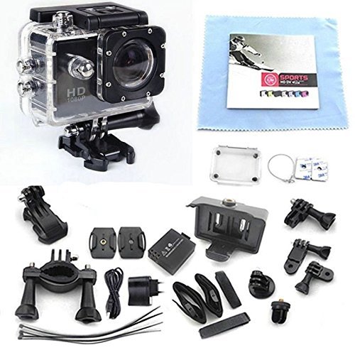 Oumeinuo Sports DV Action Mini SJ4000 Full HD 1080P 12MP Camera Waterproof Helmet Action N3