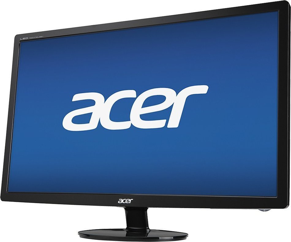 Acer - 27" LED HD Monitor - Black N2