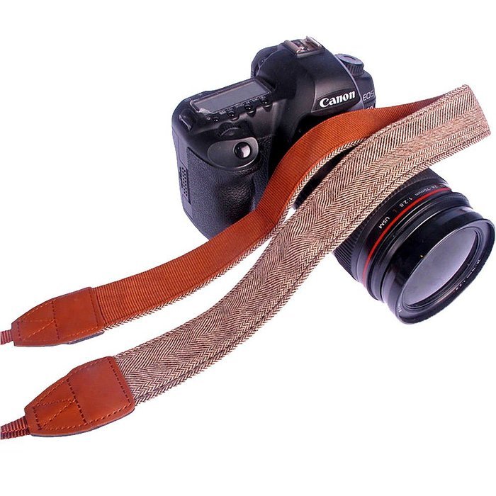PiuQ Camera Vintage Strap - Shoulder Neck Stylish Belt for Sony Nikon Canon Olympus Panasonic Pentax DSLR SLR... N10