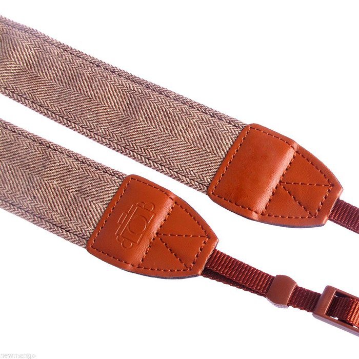 PiuQ Camera Vintage Strap - Shoulder Neck Stylish Belt for Sony Nikon Canon Olympus Panasonic Pentax DSLR SLR... N11