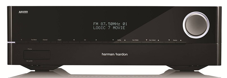 Harman Kardon AVR 1610 5.1-Channel 85-Watt Roku Ready Networked Audio/Video Receiver N2