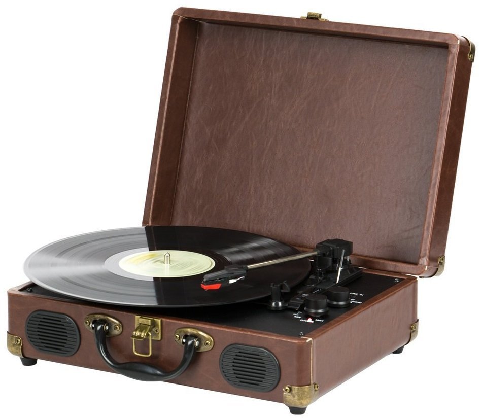 QFX TURN-101 Retro Collection Suitcase Turntable N3
