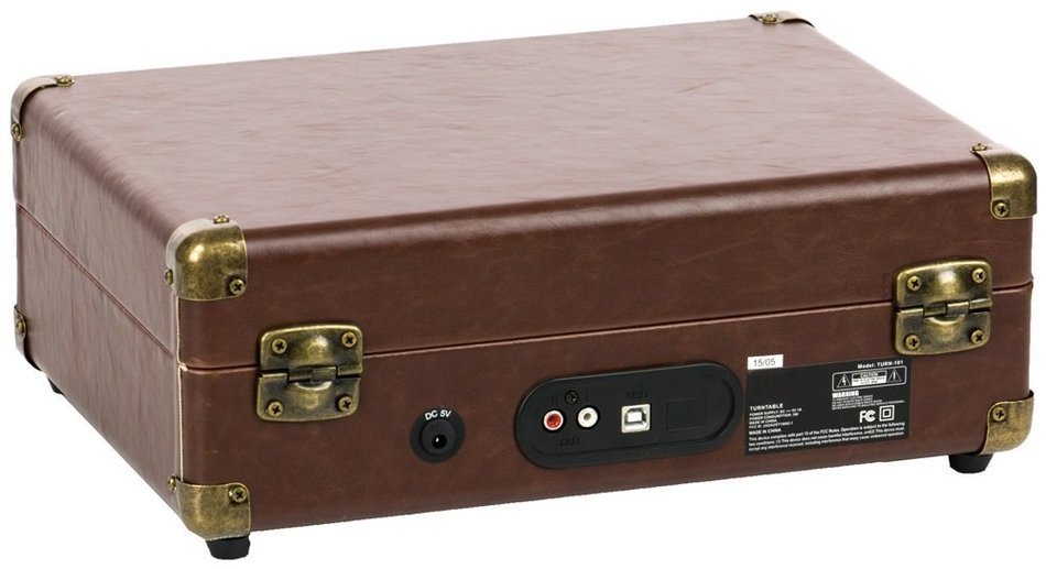 QFX TURN-101 Retro Collection Suitcase Turntable N4