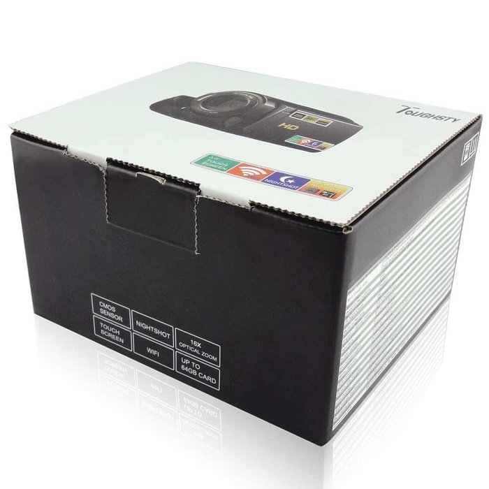 Toughsty&trade; 8GB 1080P HD Camcorder Wifi Digital Video DV Camera IR Night Vision 3" Touch Screen N2