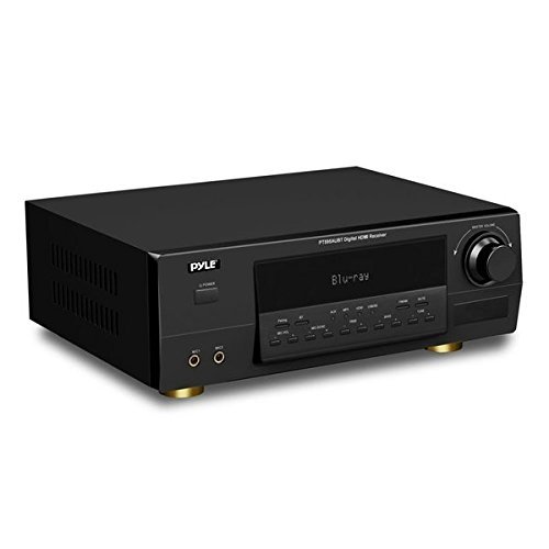 PYLE PT595AUBT 350W Bluetooth 5.1 Channel HDMI Digital Amplifier Receiver