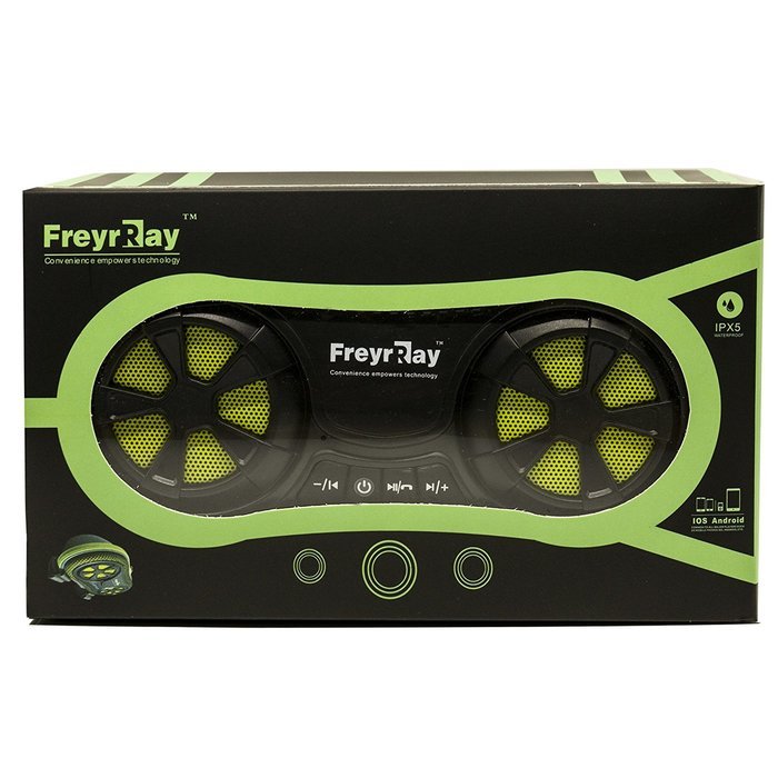 FreyrRay Wireless 10W Driver Bluetooth Speaker With Bass- Bicycle Speaker Case with Hands-Free Speakerphone and...