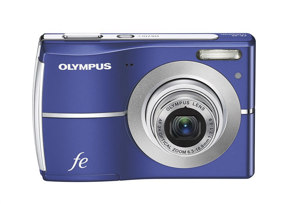 Olympus FE-45 10MP Digital Camera with 3x Optical Zoom and 2.5-inch LCD (Titanium) N4