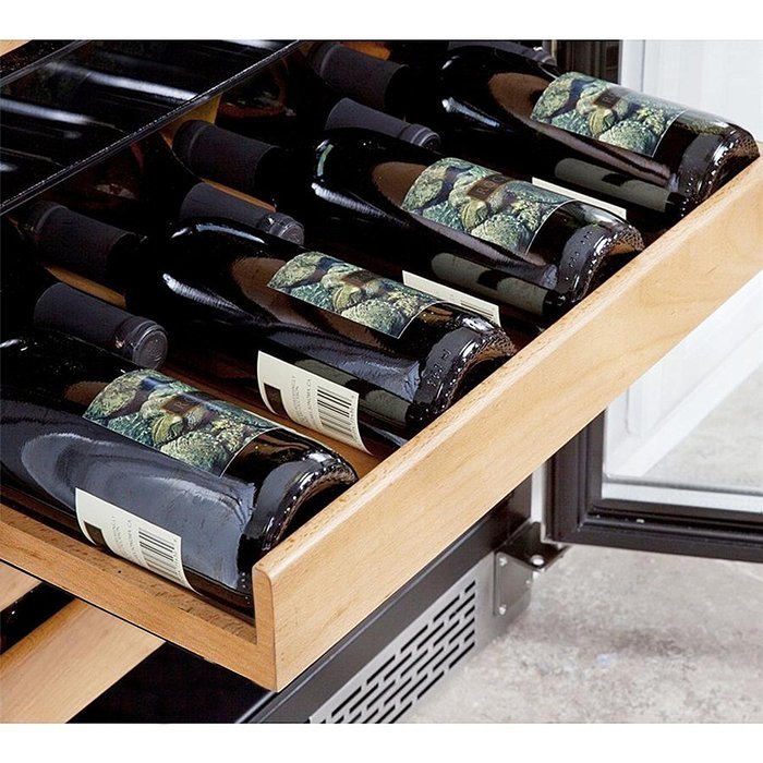 Whynter BWR-281DZ Dual Zone Built-In Wine Refrigerator, 28-Bottle N16