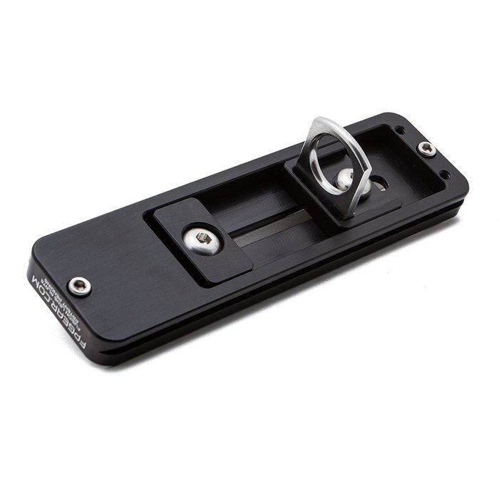 Arca-Swiss Compatible Fusion Long Lens Plate - 5.25" length - Color Black N4