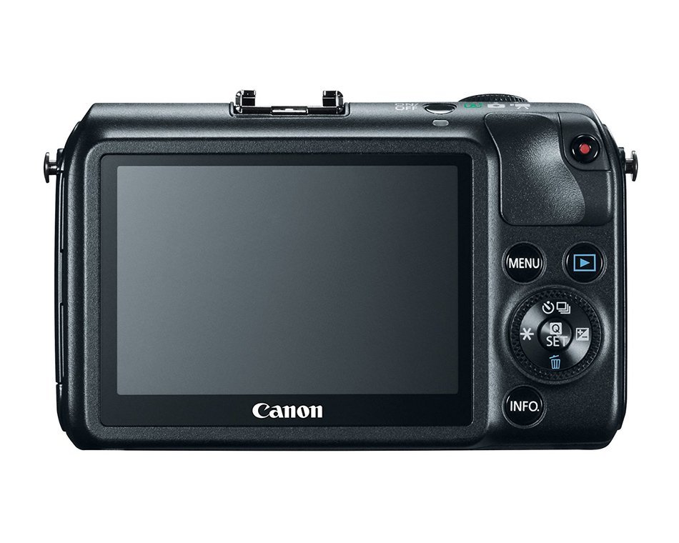 Canon EOS M 18.0 MP Compact Systems Camera with 3.0-Inch LCD and EF-M18-55mm IS STM Lens N6