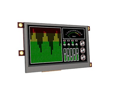 Seeedstudio 4.3" Raspberry Pi Display Module, includes a 4.3" Resistive Touch LCD Display...