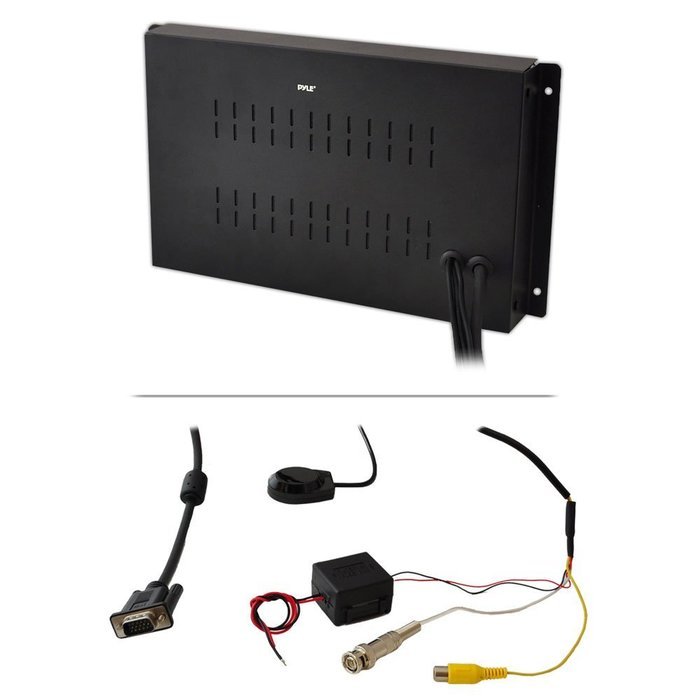 PYLE PLVW19IW 19'' In-Wall Mount TFT LCD Flat Panel Monitor For Home & Mobile Use N10