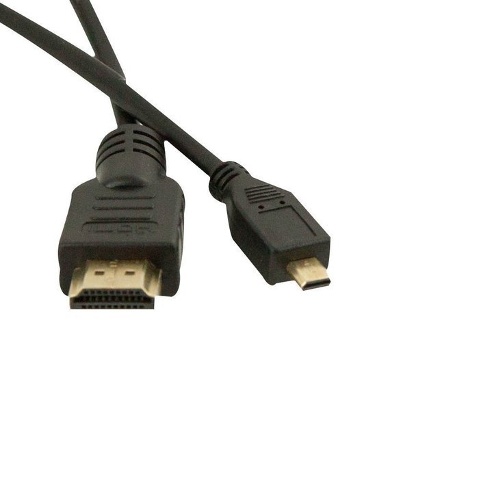 Fullink Micro HDMI Cable High Speed with Ethernet Ultra HD 4K 3D Audio 3 feet N2