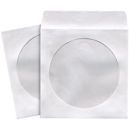 New MAXELL 190133 - CD402 CD/DVD Storage Sleeves (100 pk White)