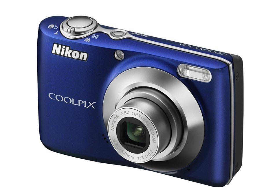 Nikon Coolpix L22 12.0MP Digital Camera with 3.6x Optical Zoom and 3.0-Inch LCD (Red-primary) N14