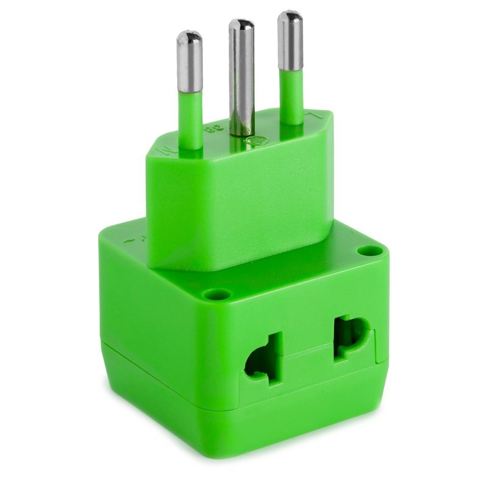 Yubi Power 2 In 1 Universal Travel Adapter With 2 Universal Outlets ...