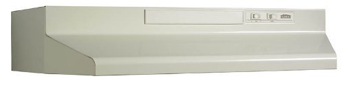 Broan F402404 Two-Speed Four-Way Convertible Range Hood, 24-Inch, Stainless Steel N8