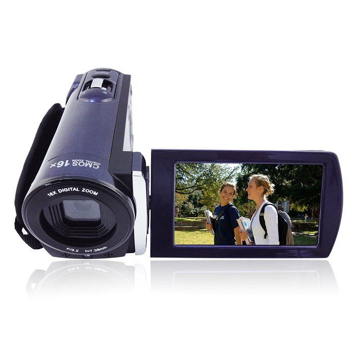 TEKMAGIC 1280x720P HD Portable DV Camcorder Support HDMI Video Output