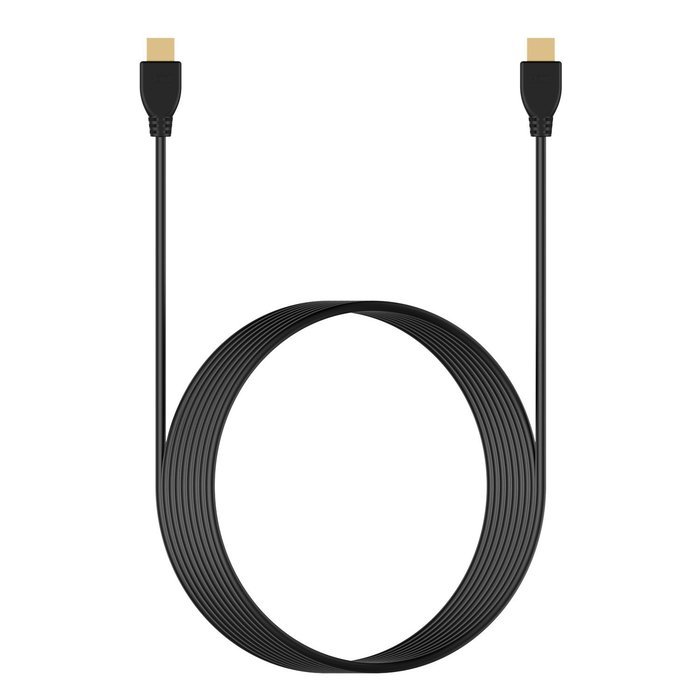HDMI Cable, Rankie 25FT High-Speed HDMI HDTV Cable - Supports Ethernet, 3D, 4K and Audio Return (Black) - R1108E