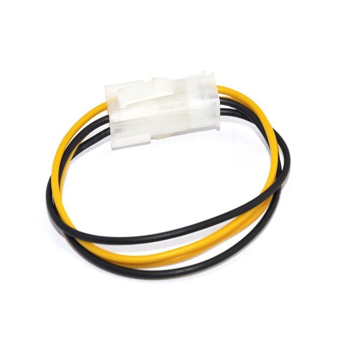 Caxico 2PCS 8-Inch ATX12V 4-Pin P4 CPU Power Extension Cable (ATXP4EXT) N3