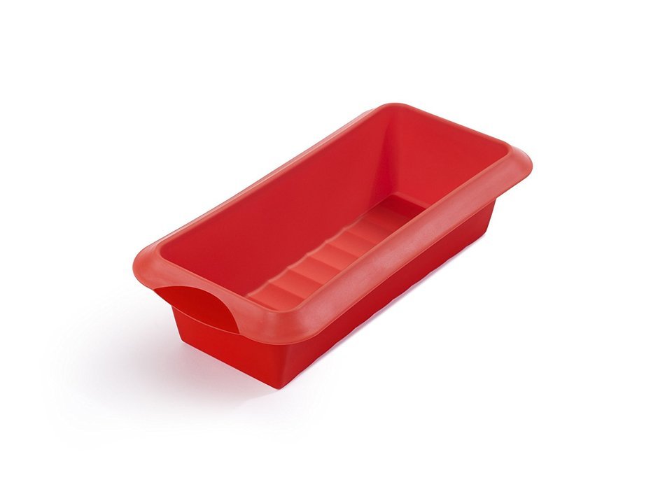 Lekue Baking Plum Cake, 9.5", Red