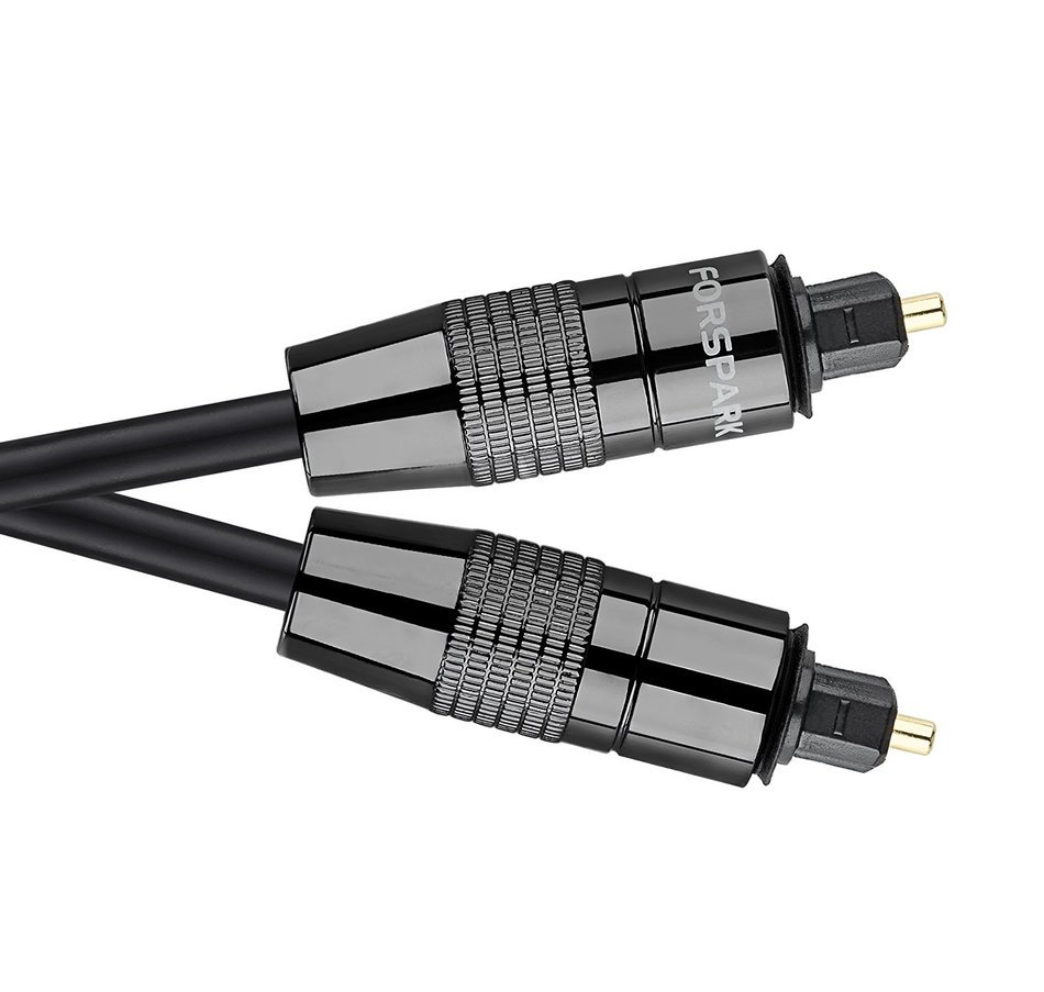 Forspark Digital Optical Audio 24k Gold Plated Toslink Cable 6ft Cl3 Rated N2 Free Image Download 2940