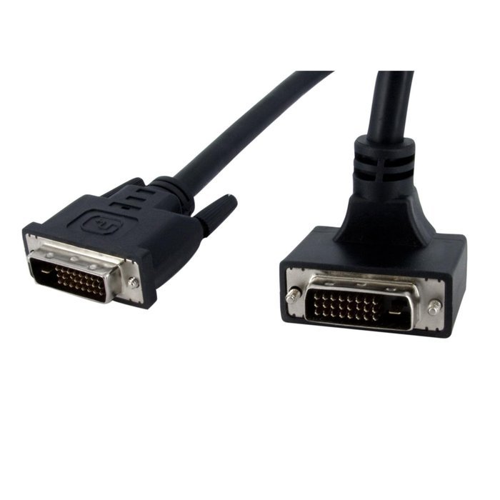 StarTech.com DVIDDMMTA6 6-Feet Upward Angled Dual Link DVI-D Monitor Cable - M/M N2