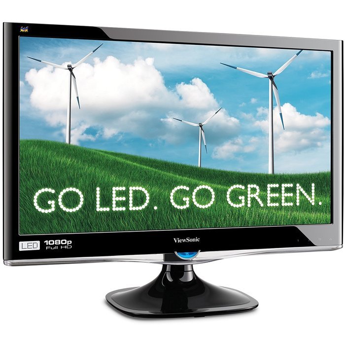 ViewSonic VX2250WM-LED 22-Inch (21.5-Inch Vis) Widescreen Full HD 1080p LED Monitor with Integrated... N9