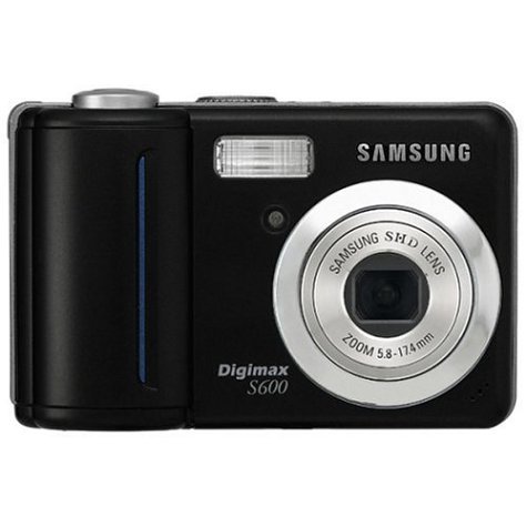 Samsung Digimax S600 6MP Digital Camera with 3x Optical Zoom (Silver) N2