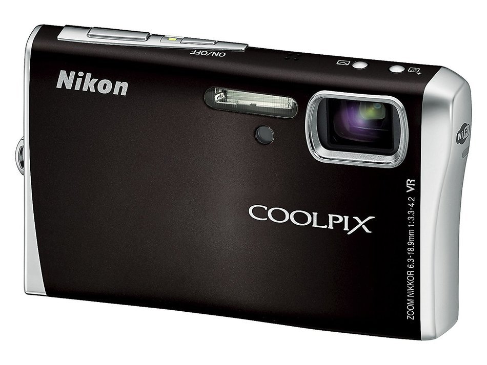 Nikon Coolpix S52c 9MP Digital Camera Zoom with 3x Optical Vibration Reduction Zoom with Wi-Fi (Vibrant Black) N3