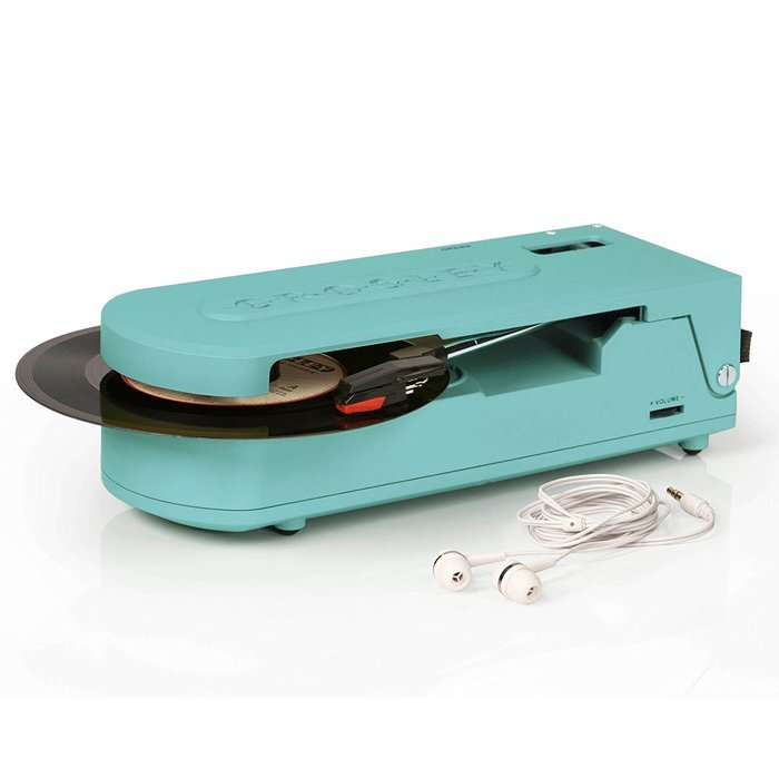 Crosley CR6020A-TU Revolution Portable USB Turntable with Software for Ripping & Editing Audio, Turquoise N20