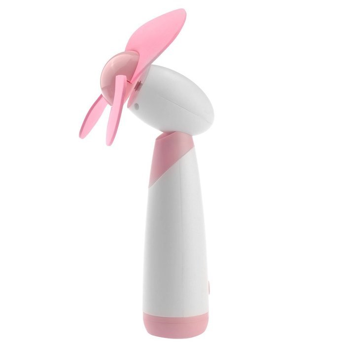 Pixnor Mini Handheld Fan YGH365B Battery Powered Soft Foam Blades Cooling Fan N6