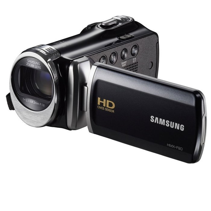 Samsung F90 Black Camcorder with 2.7" LCD Screen and HD Video Recording (Discontinued by Manufacturer) N9