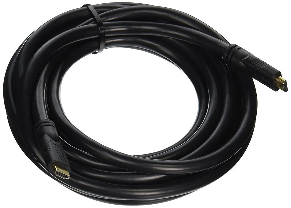 Monoprice 25ft 22AWG CL2 High Speed HDMI&reg; Cable With Ethernet - Black N4