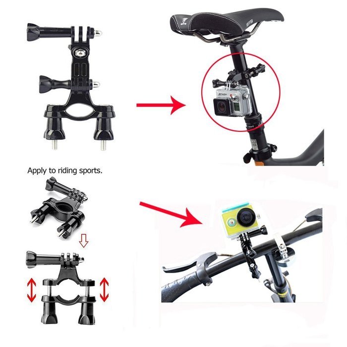 CAROLA 26-in-1 GoPro Accessories Kit for Gopro Hero 2/3/3+/4/4 Session with L Size Carring Case for Outdoor Sport N6