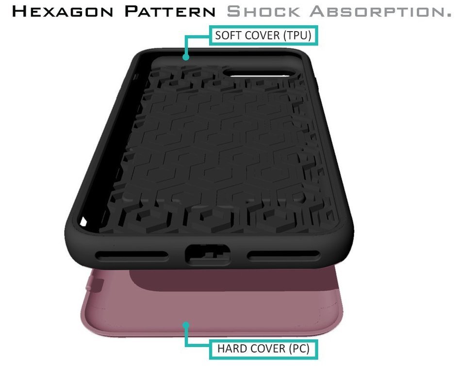 iPhone 7 Plus Case, SKINU [EUREKA] [Metal Slate] [Shockproof] [Dual Layer] [Card Slot] [Drop Protection] [Wallet... N11