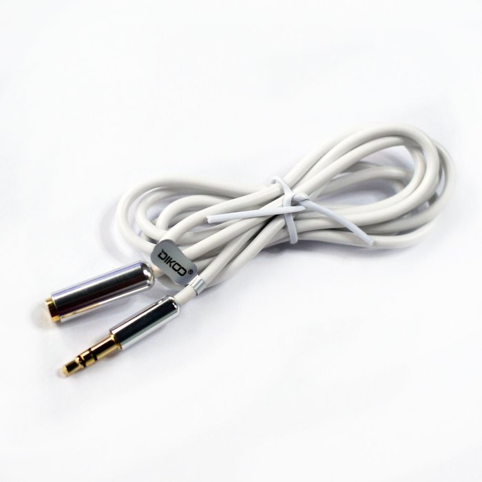 DIKOO 35510011 AUX 3.5mm Male to Male Stereo Audio Cable with In-line Microphone N6
