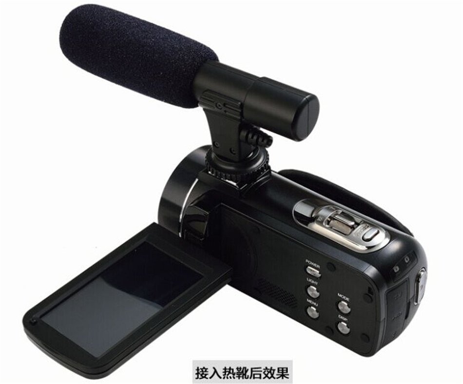 Chunnuan ORDRO 1080P Full HD Digital Video Camera Camcorder 24MP 16&times; Zoom 3.0" LCD Screen External Microphone... N5