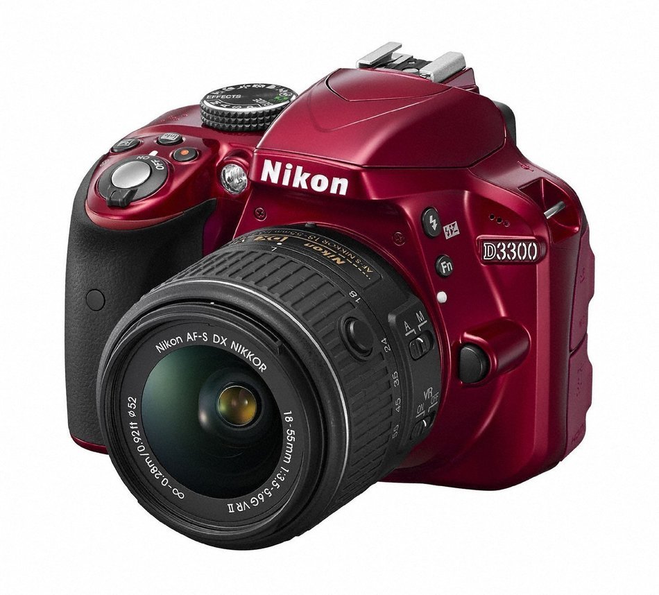 Nikon D3300 24.2 MP CMOS Digital SLR with Auto Focus-S DX NIKKOR 18-55mm f/3.5-5.6G VR II Zoom Lens (Black) -...