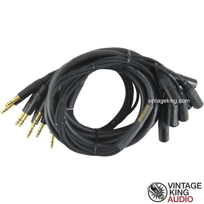 Mogami Gold 8 TRS to XLRM - 5'