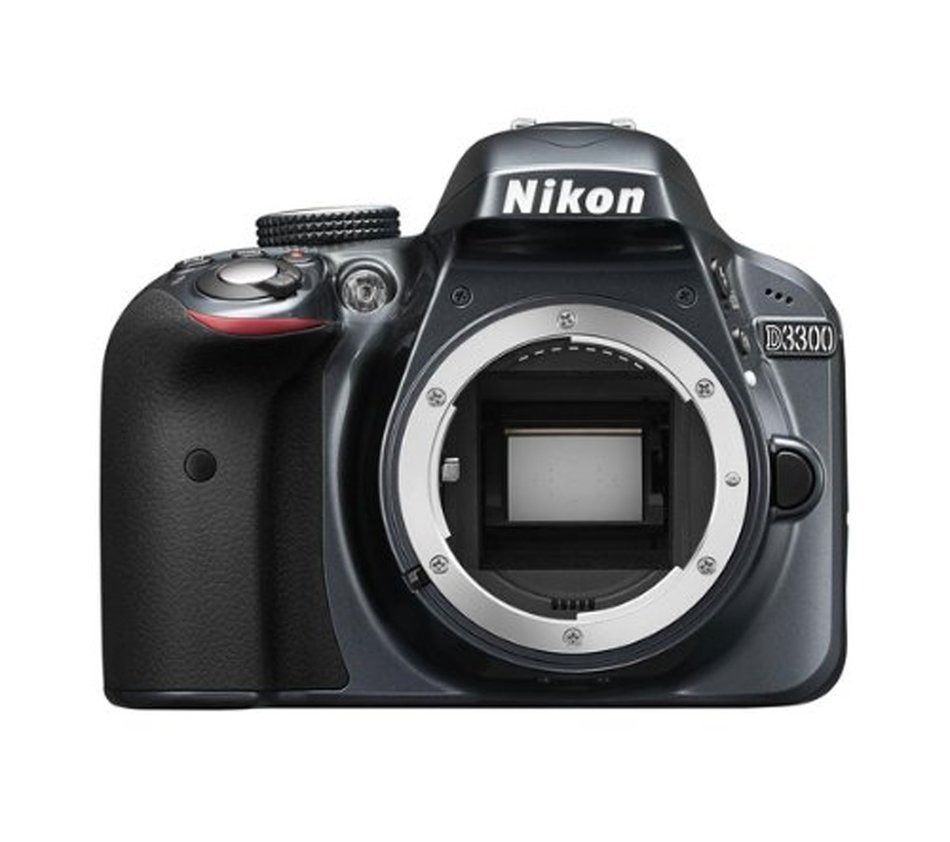 Nikon D3300 24.2 MP CMOS Digital SLR with Auto Focus-S DX NIKKOR 18-55mm f/3.5-5.6G VR II Zoom Lens (Black) -... N2
