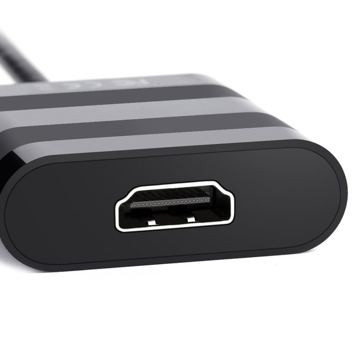 Lumsing High Speed USB 3.1 Type C to HDMI Adapter for MacBook 12 inch, ChromeBook Pixel, Nokia N1, ASUS G501,... N2