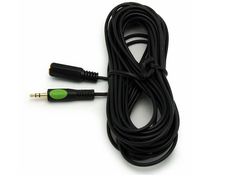 12ft Shielded IR Receiver and Emitter extension cable for all mono and stereo connections