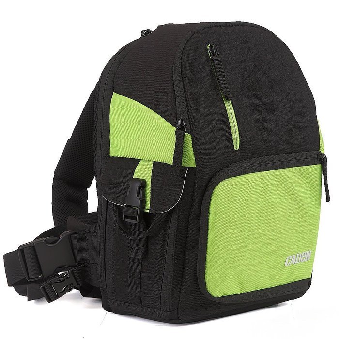 Foxpic CADEN Waterproof Nylon Backpack SLR Camera Sling Bag for Canon Nikon Sony Pentax and other Digital SLR... N13