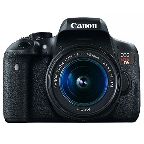 Canon EOS Rebel T6s DSLR Camera with EF-S 18-55mm f/3.5-5.6 IS STM Lens BRAND NEW