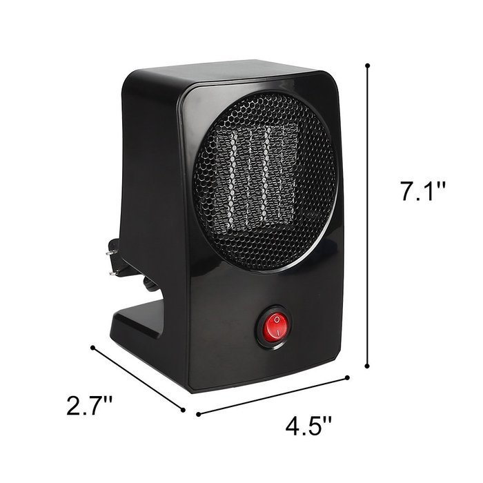 LAGUTE Portable Heater Tabletop/Floor with Thermostat N6
